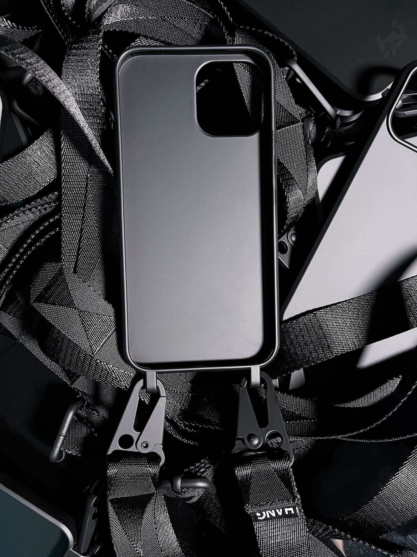 Limited Edition Hang Ldn Black Logo iPhone Case & Lanyard