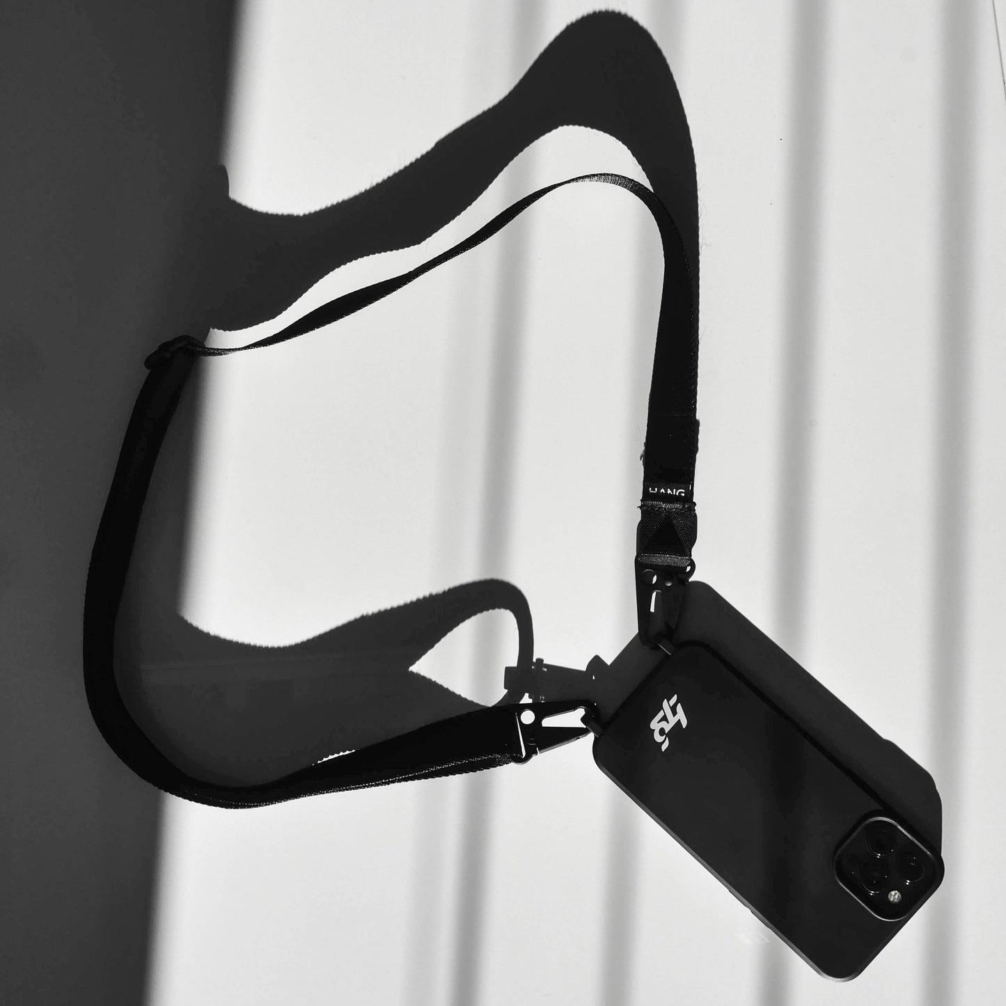Classic Hang Ldn White Logo iPhone Case & Lanyard